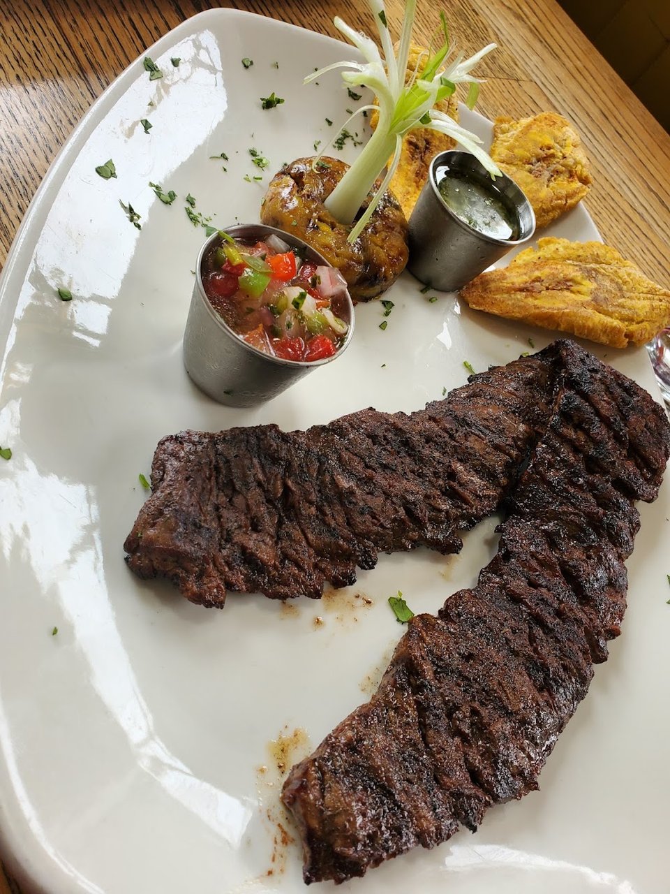 Skirt Steak Mofongo